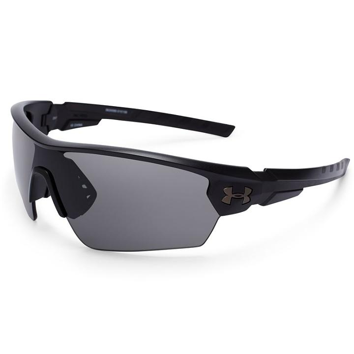 Men's Under Armour Rival Storm Polarized Semirimless Sunglasses, Black