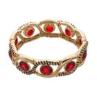 Dana Buchman Red Wavy Stretch Bracelet, Women's