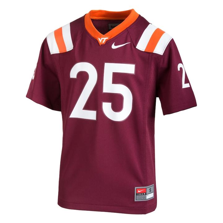 Boys 8-20 Nike Virginia Tech Hokies Replica Jersey, Size: Xl 18-20, Red