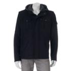 Men's Levi's&reg; Wool-blend Hooded Trucker Jacket, Size: Xl, Black