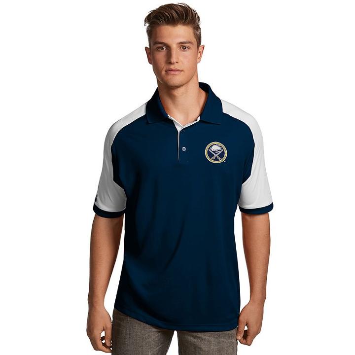 Men's Antigua Buffalo Sabres Century Polo, Size: Large, Blue (navy)