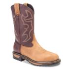 Rocky Original Ride Branson Roper Men's Western Work Boots, Size: Medium (8.5), Brown