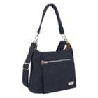 Travelon Anti-theft Heritage Rfid-blocking Hobo Bag, Adult Unisex, Dark Blue