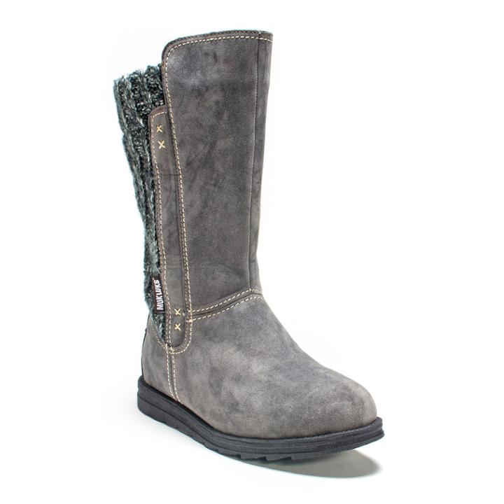 Muk Luks Lilah Women's Water-resistant Boots, Size: 10, Grey