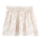 Girls 4-12 Sonoma Goods For Life&trade; Smocked Waist Skort, Size: 5, Lt Beige