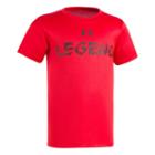 Boys 4-7 Under Armour Legend Logo Graphic Tee, Size: 4, Red