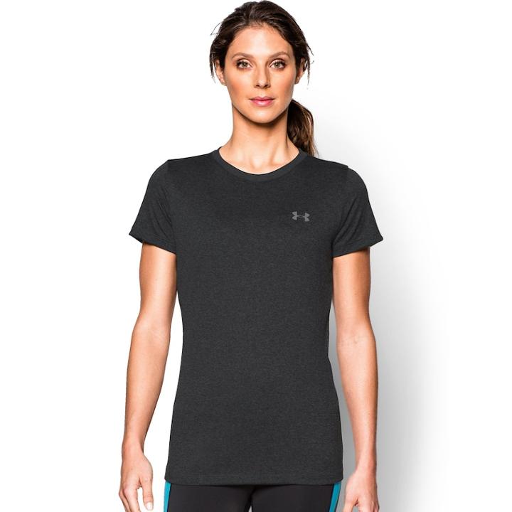 Women's Under Armour Tech Short Sleeve Graphic Tee, Size: Small, Grey