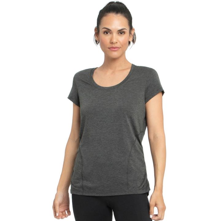 Women's Marika Brittany Shape Enhancing Tee, Size: Large, Med Grey