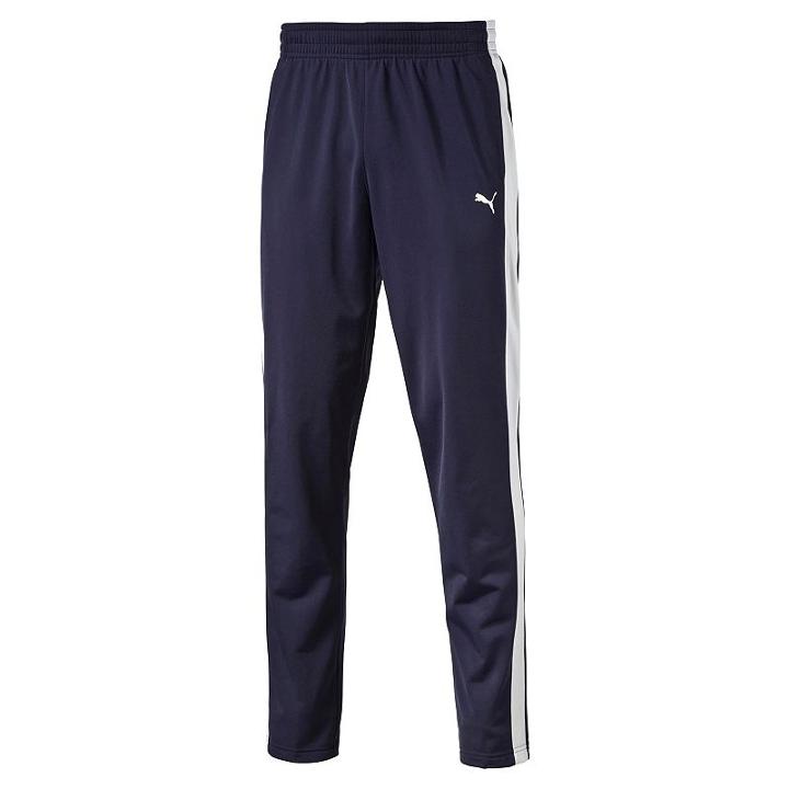 Men's Puma Contrast Pants, Size: Xl, Blue