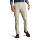 Men's Lee Performance Series Extreme Comfort Khaki Relaxed-fit Flat-front Pants, Size: 42x32, Light Grey
