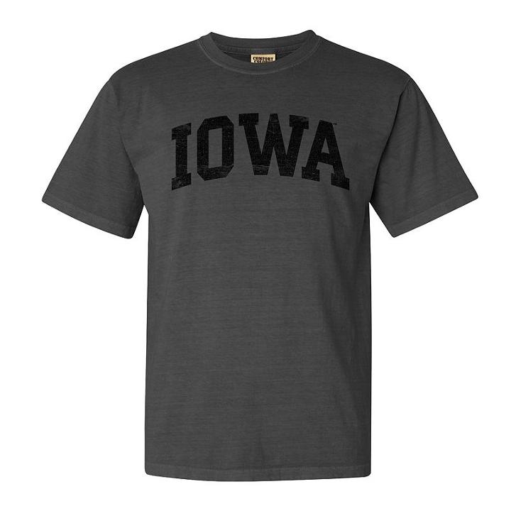 Men's Iowa Hawkeyes Marquee Comfort Tee, Size: Xl, Grey (charcoal)