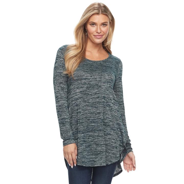 Women's Apt. 9&reg; Essential Tunic, Size: Xxl, Green