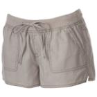 Juniors' So&reg; Drawstring Soft Shorts, Girl's, Size: Medium, Med Brown