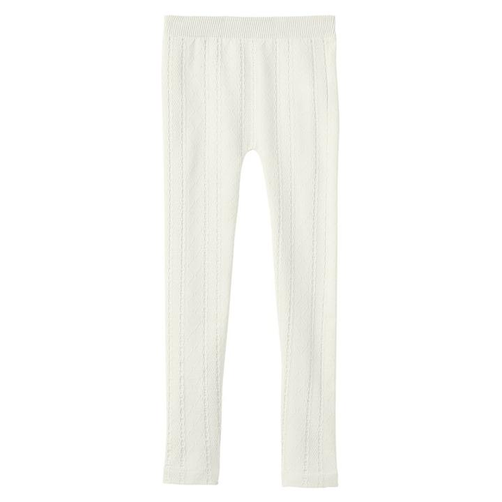 Girls 4-6x Star Ride Kids Woven Seamless Leggings, White Oth