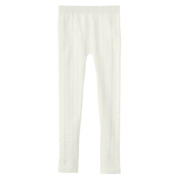 Girls 4-6x Star Ride Kids Woven Seamless Leggings, White Oth