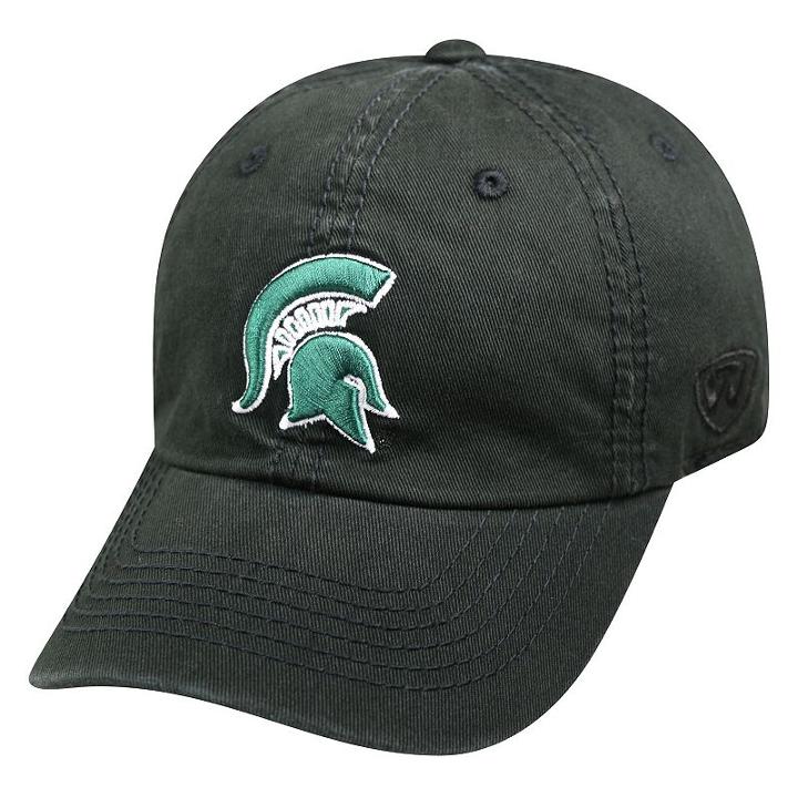Youth Top Of The World Michigan State Spartans Crew Baseball Cap, Men's, Black