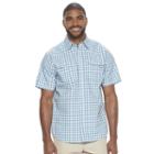 Men's Columbia Omni-shade Glen Meadows Gingham Button-down Shirt, Size: Xl, Ovrfl Oth