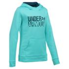 Girls 7-16 Under Armour Favorite Fleece Wordmark Hoodie, Size: Xl, Red Overfl