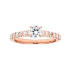 14k Gold 1 Carat T.w. Igl Certified Diamond Engagement Ring, Women's, Size: 8, White