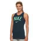 Women's Nike Tomboy Graphic Tank Top, Size: Large, Light Blue
