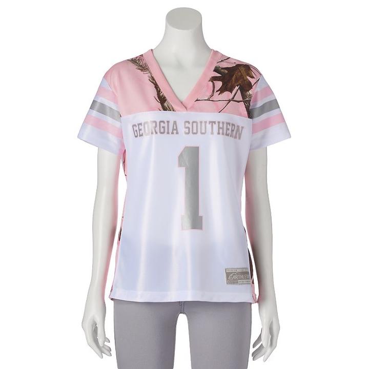 Women's Realtree Georgia Southern Eagles Game Day Jersey, Size: Large, White