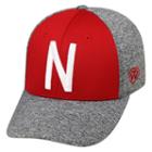 Adult Top Of The World Nebraska Cornhuskers Pressure One-fit Cap, Med Red
