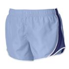 Juniors' Plus Size So&reg; Mesh-panel Running Shorts, Teens, Size: 2xl, Light Blue