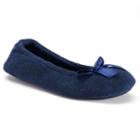 Isotoner Women's Ballet Slippers, Size: Xxl, Blue