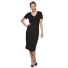 Women's Apt. 9&reg; Midi T-shirt Dress, Size: Xs, Black
