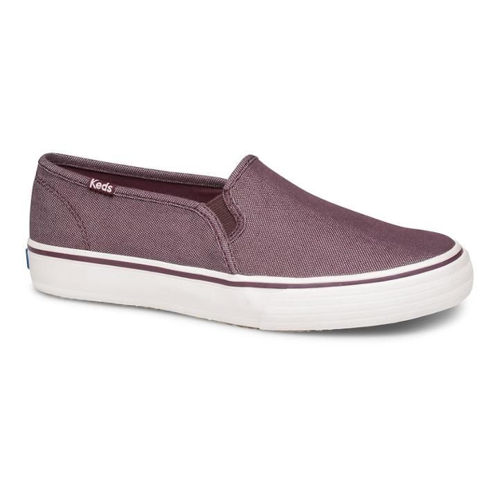 Keds Double Decker Women's Shoes, Size: 8.5, Dark Red