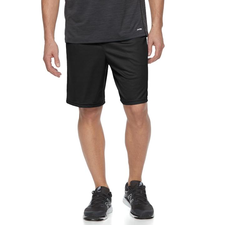 Men's Tek Gear&reg; Mesh Shorts, Size: Large, Black