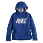 Boys 8-20 Nike Therma Swoosh Hoodie, Size: Small, Med Blue