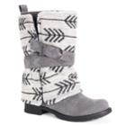 Muk Luks Bessie Women's Winter Boots, Size: 8, Grey