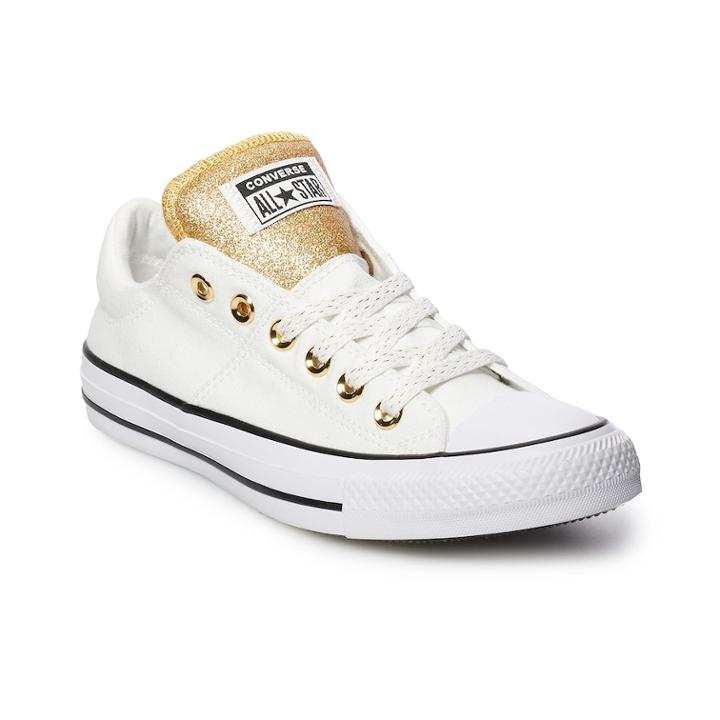 Women's Converse Chuck Taylor All Star Madison Glitter Sneakers, Size: 10, Natural