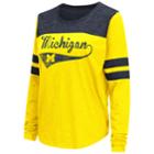 Women's Michigan Wolverines My Way Tee, Size: Xxl, Yellow