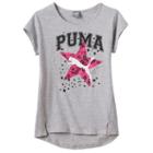 Girls 7-16 Puma Star Graphic Tee, Girl's, Size: Small, Grey Other