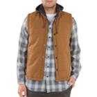 Men's Unionbay Cameron Canvas Quilted Vest, Size: Small, Red Overfl