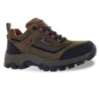 Hi-tec Hillside Jr. Boys' Low-top Waterproof Hiking Shoes, Boy's, Size: 2, Brown