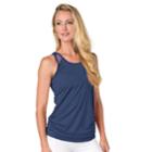 Women's Soybu Plank Yoga Tank, Size: Small, Blue (navy)