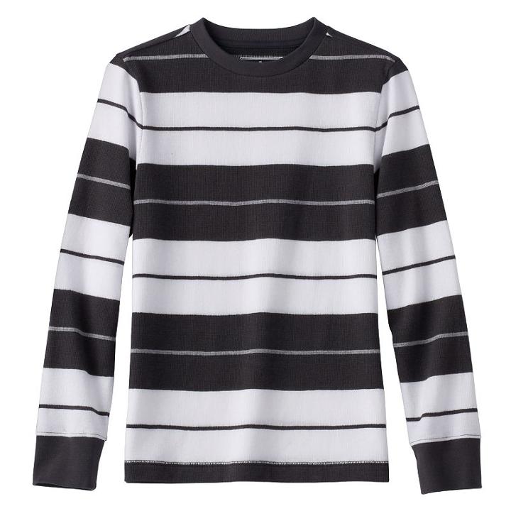Boys 8-20 Urban Pipeline&reg; Rugby-striped Sweater Tee, Boy's, Size: Large, White