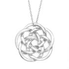 Sterling Silver Celtic Knot Pendant, Women's, Size: 17, Grey