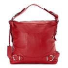 Donna Bella Salina Leather Shoulder Bag, Women's, Red