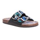 Muk Luks Marla Women's Slide Sandals, Size: 10, Grey (charcoal)