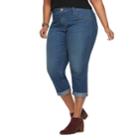 Plus Size Sonoma Goods For Life&trade; Denim Girlfriend Jeans, Women's, Size: 18 W, Med Blue