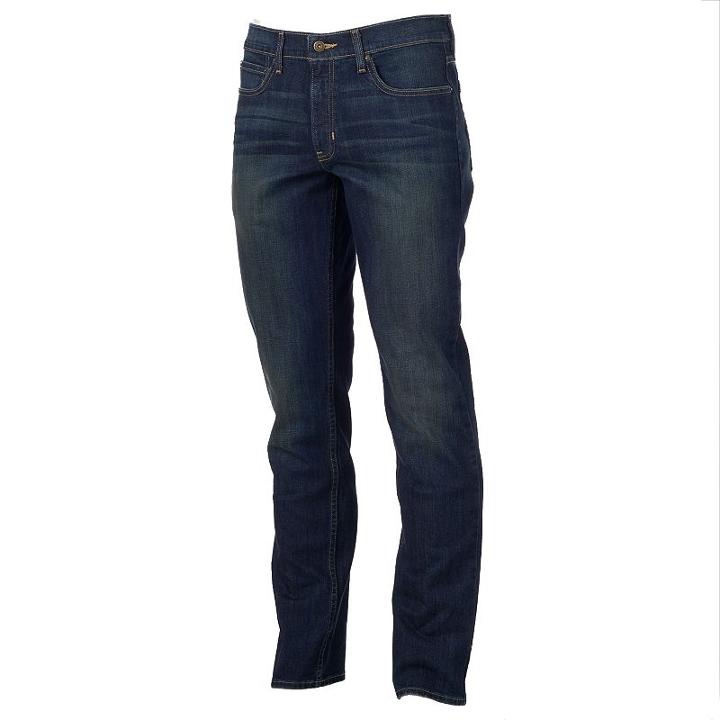 Men's Urban Pipeline&reg; Stretch Slim-fit Jeans, Size: 32x34, Dark Blue