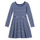 Girls 4-10 Jumping Beans&reg; Printed Skater Dress, Girl's, Size: 4, Blue