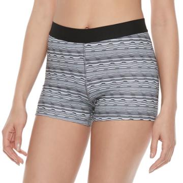 So, Juniors' &reg; Basic Compression Shorts, Girl's, Size: Large, Black