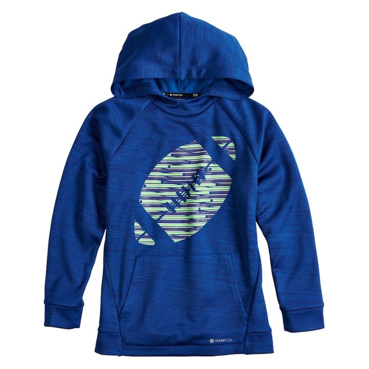 Boys 8-20 Tek Gear&reg; Performance Graphic Hoodie, Size: Xl, Blue (navy)