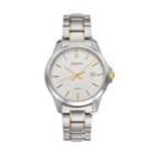 Seiko Men's Two Tone Stainless Steel Watch - Sur247, Size: Large, Silver