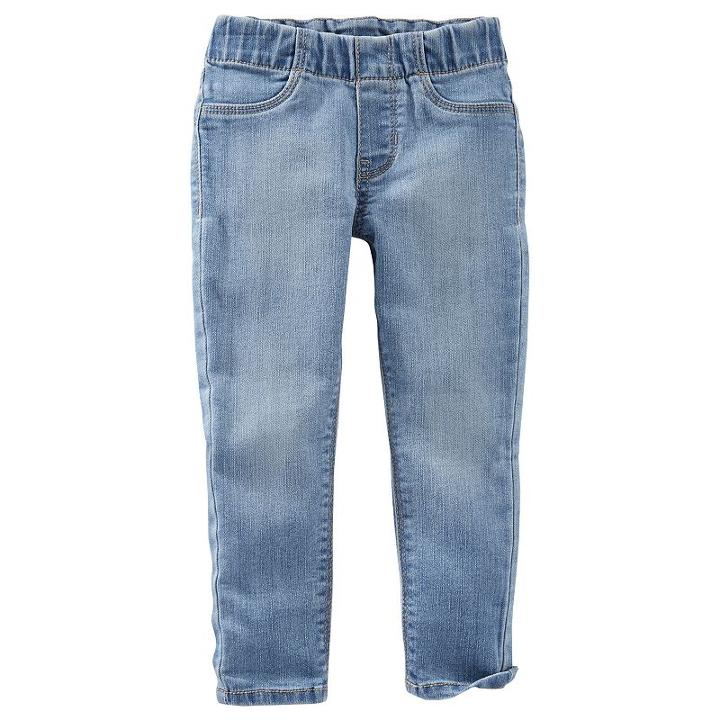 Girls 4-8 Oshkosh B'gosh&reg; Solid Jeggings, Girl's, Size: 4, Blue Other